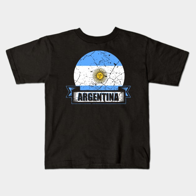 Argentina Kids T-Shirt by Mila46